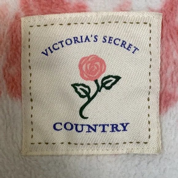 Victoria’s Secret Vintage 90’s Country Knit Partial Zip Pattern Sweater Top M - Picture 9 of 10